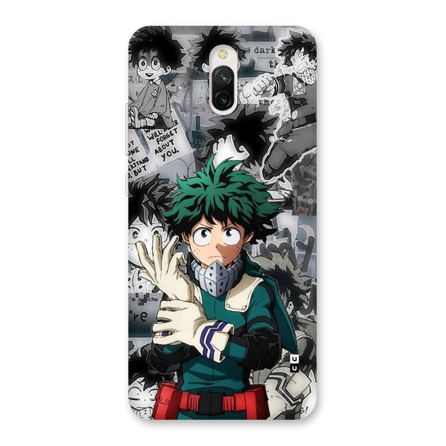 Izuku Midoriya Back Case for Redmi 8A Dual