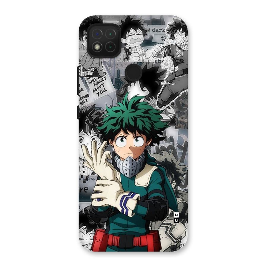 Izuku Midoriya Back Case for Redmi 9