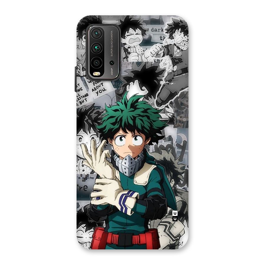 Izuku Midoriya Back Case for Redmi 9 Power