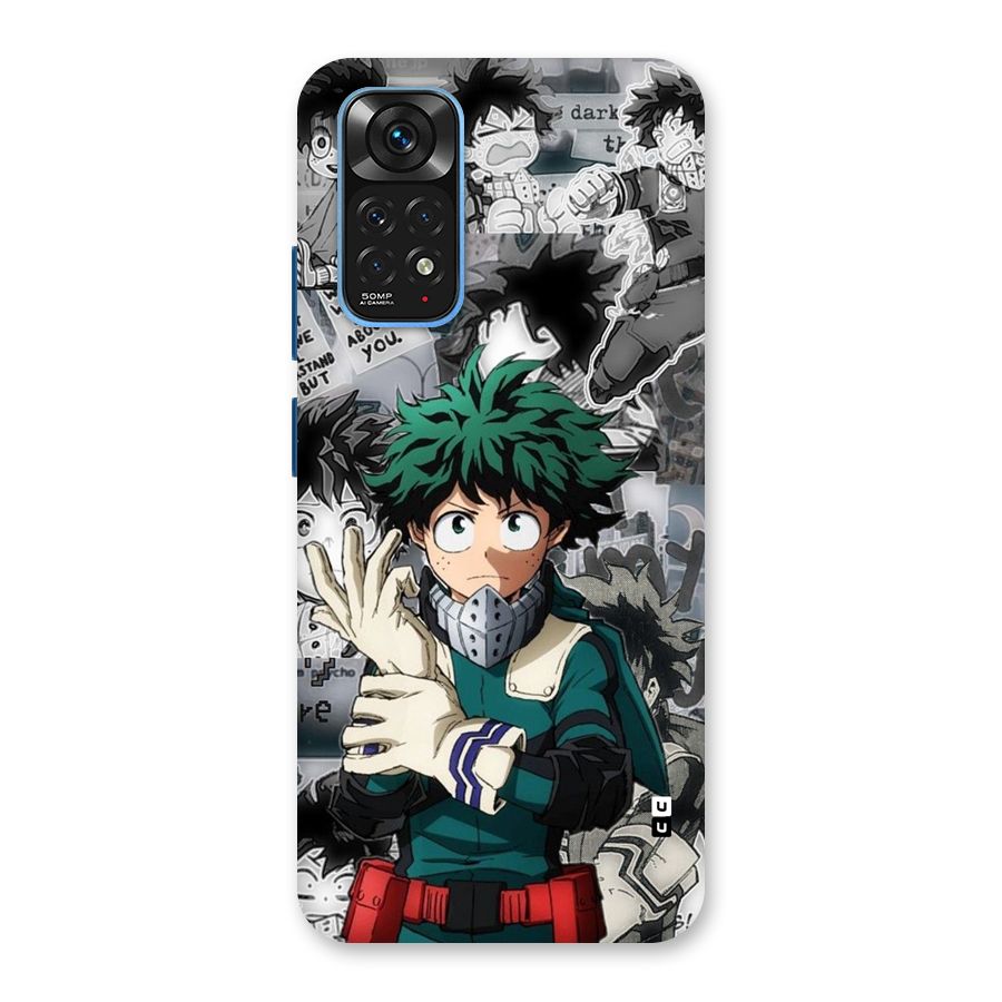 Izuku Midoriya Back Case for Redmi Note 11S
