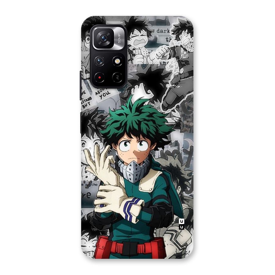 Izuku Midoriya Back Case for Redmi Note 11T 5G