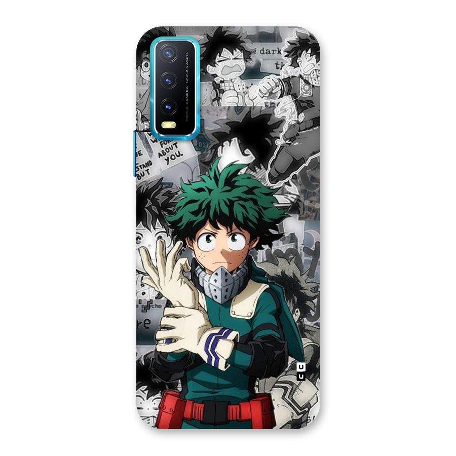 Izuku Midoriya Back Case for Vivo Y20A