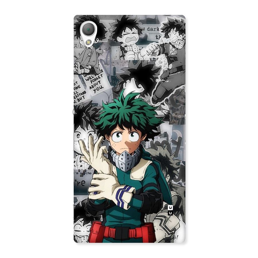 Izuku Midoriya Back Case for Xperia Z3