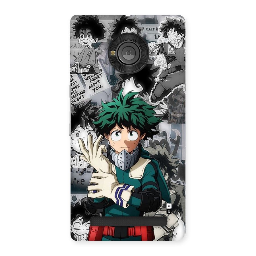 Izuku Midoriya Back Case for Yuphoria