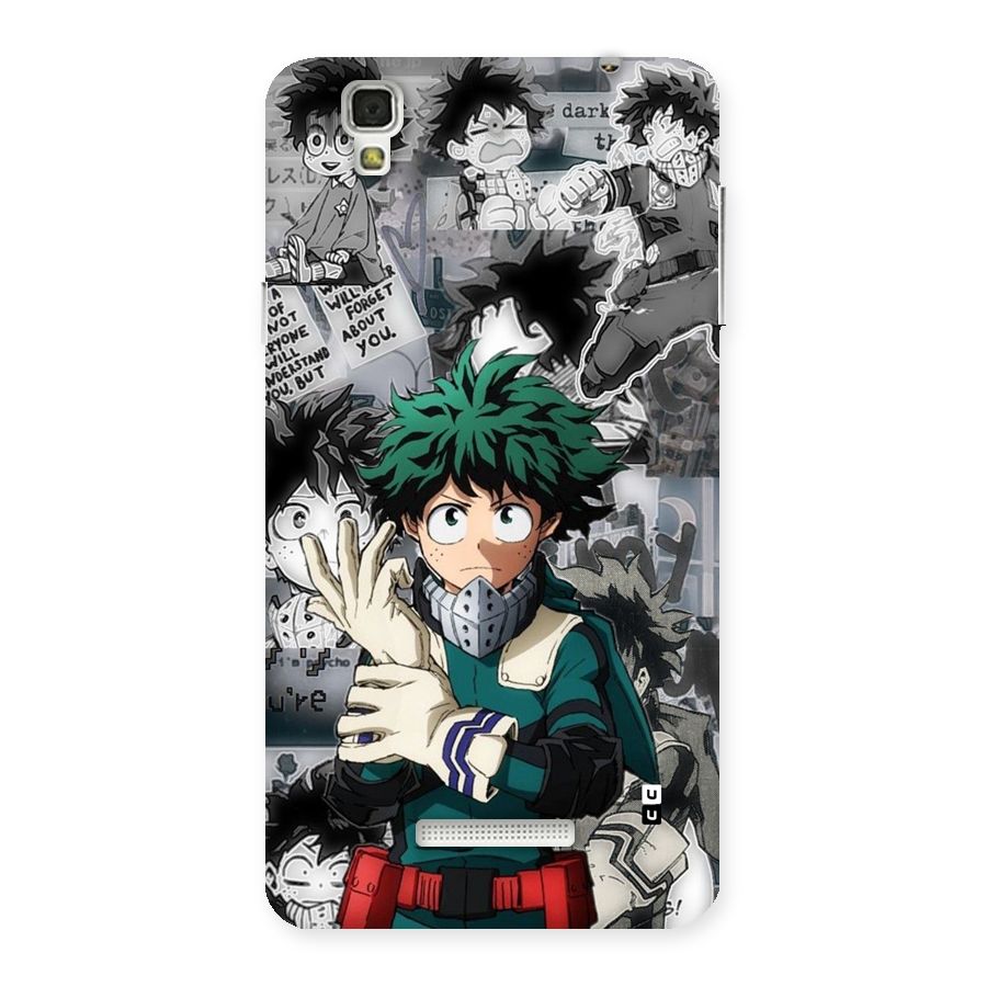 Izuku Midoriya Back Case for Yureka