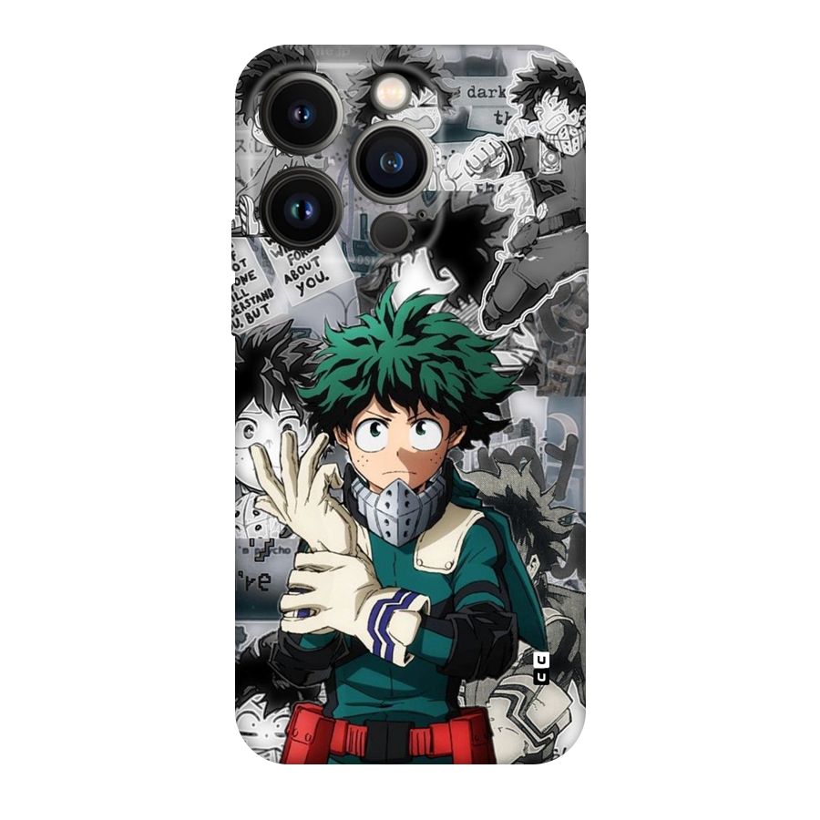 Izuku Midoriya Back Case for iPhone 14 Pro