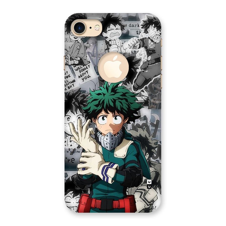Izuku Midoriya Back Case for iPhone 7 Logo Cut
