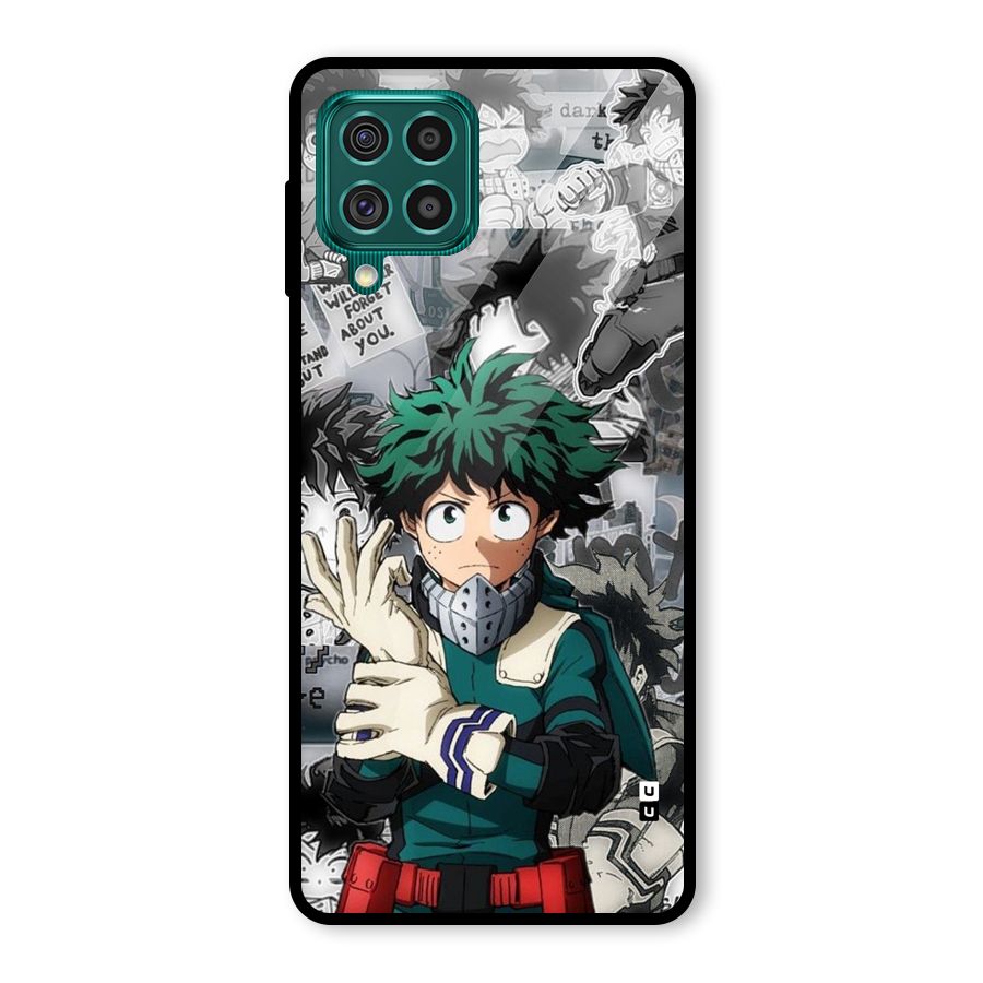Izuku Midoriya Glass Back Case for Galaxy F62