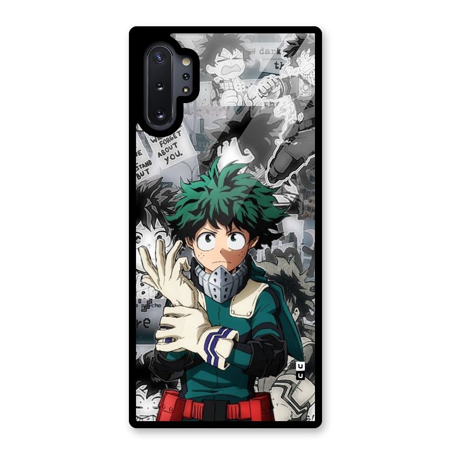 Izuku Midoriya Glass Back Case for Galaxy Note 10 Plus