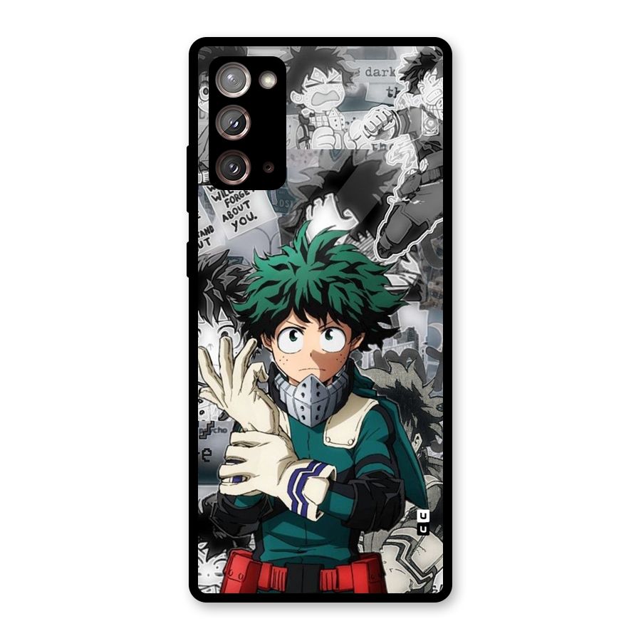 Izuku Midoriya Glass Back Case for Galaxy Note 20
