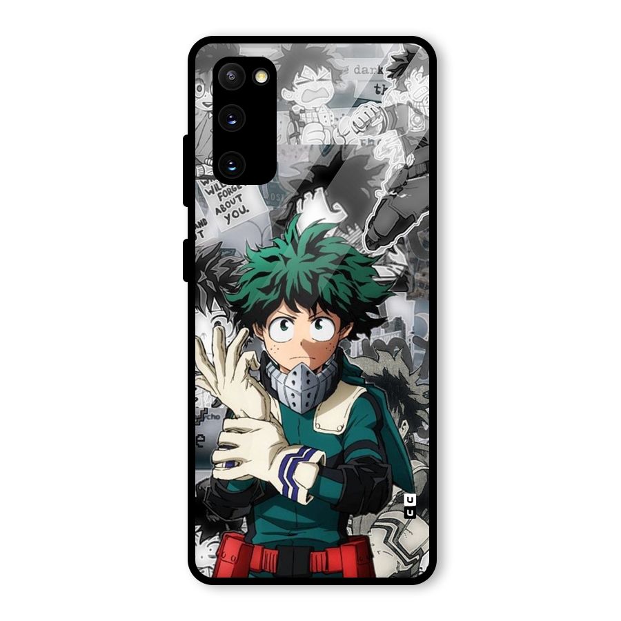 Izuku Midoriya Glass Back Case for Galaxy S20 FE 5G