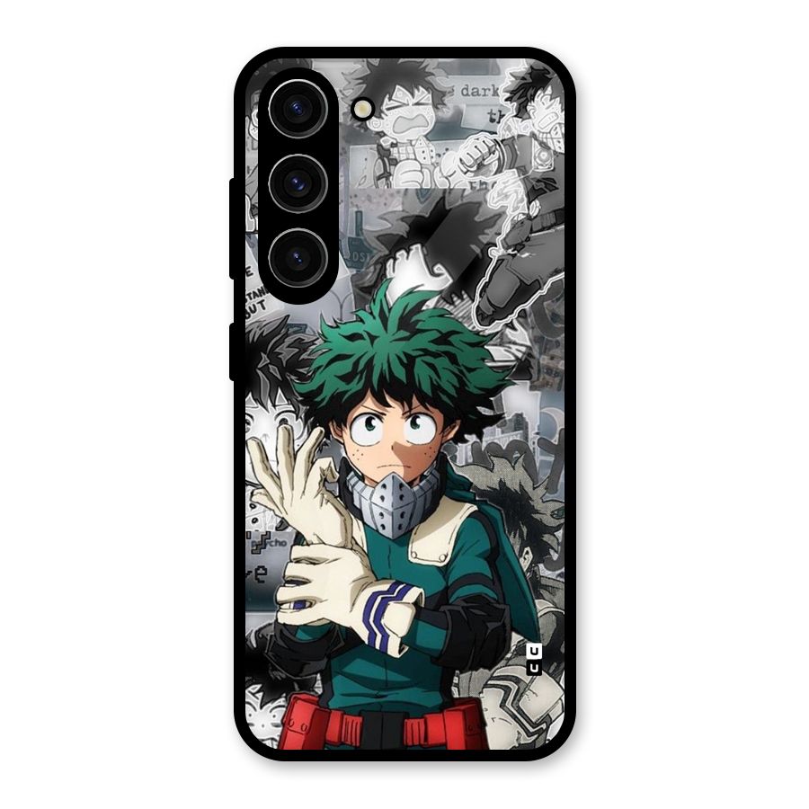 Izuku Midoriya Glass Back Case for Galaxy S23