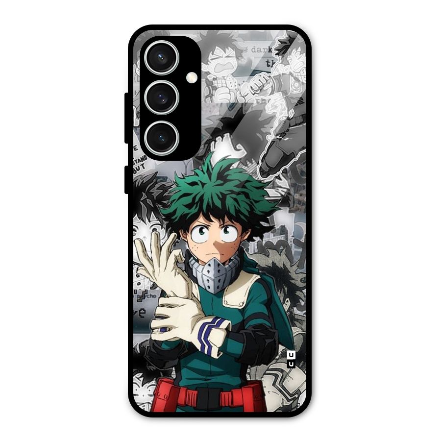 Izuku Midoriya Glass Back Case for Galaxy S23 FE