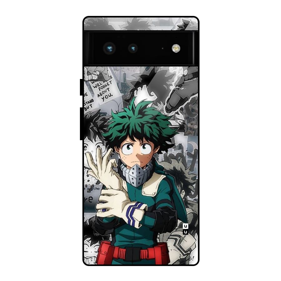 Izuku Midoriya Glass Back Case for Google Pixel 6