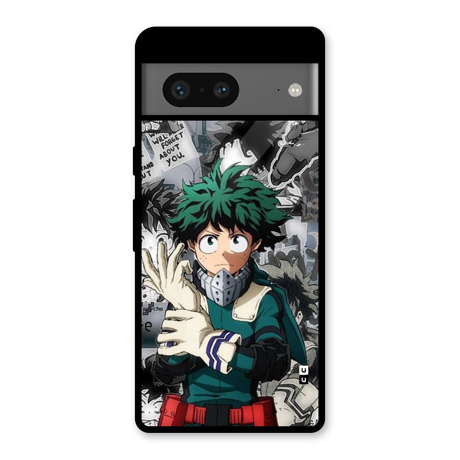 Izuku Midoriya Glass Back Case for Google Pixel 7