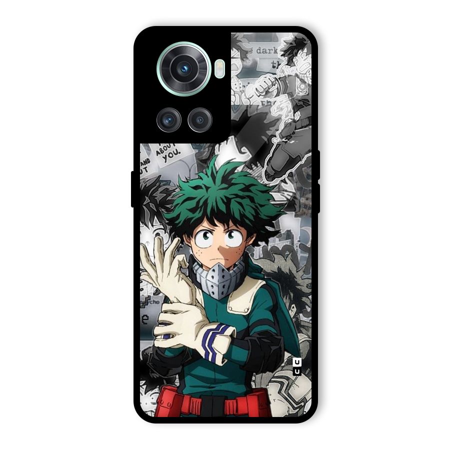 Izuku Midoriya Glass Back Case for OnePlus 10R