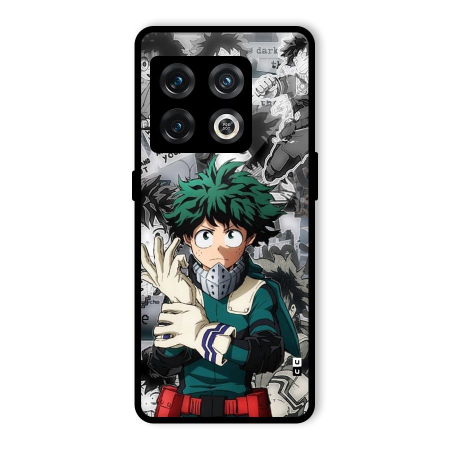 Izuku Midoriya Glass Back Case for OnePlus 10 Pro 5G