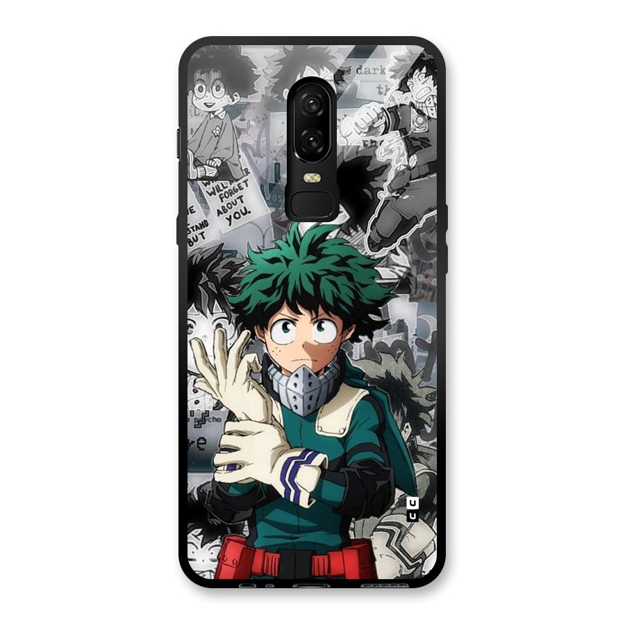 Izuku Midoriya Glass Back Case for OnePlus 6