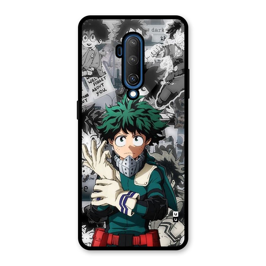 Izuku Midoriya Glass Back Case for OnePlus 7T Pro