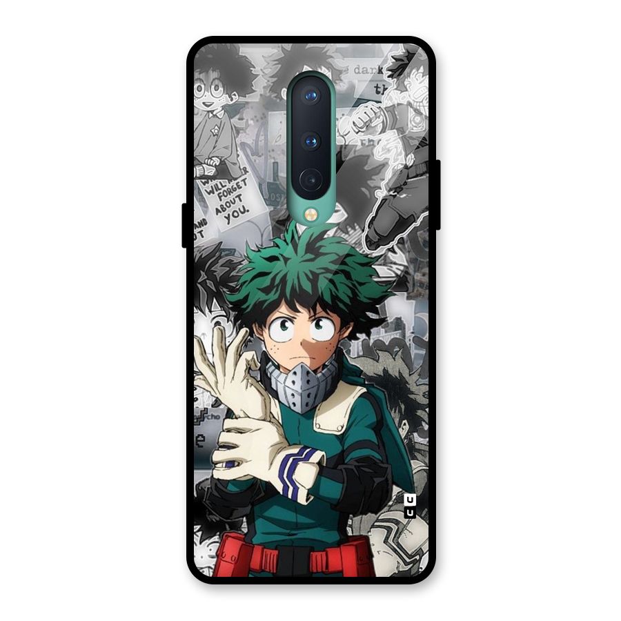 Izuku Midoriya Glass Back Case for OnePlus 8