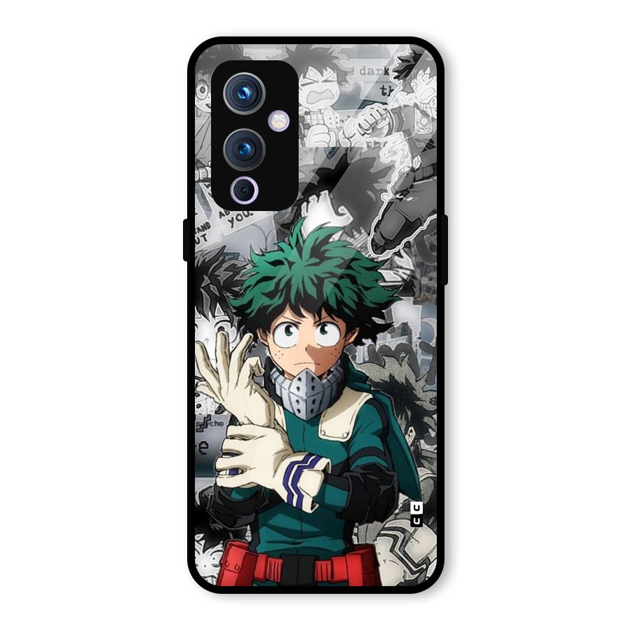 Izuku Midoriya Glass Back Case for OnePlus 9