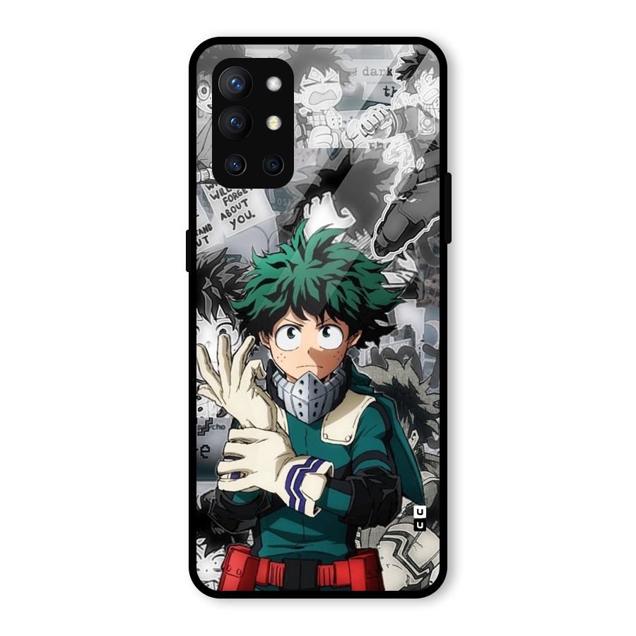 Izuku Midoriya Glass Back Case for OnePlus 9R