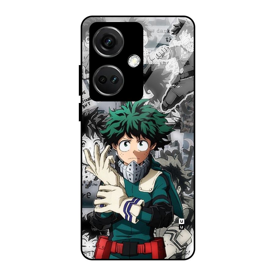 Izuku Midoriya Glass Back Case for OnePlus Nord CE 3 5G