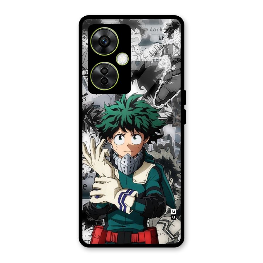 Izuku Midoriya Glass Back Case for OnePlus Nord CE 3 Lite