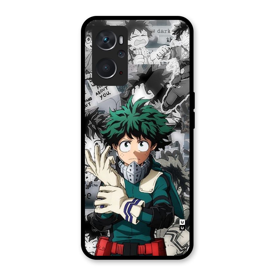 Izuku Midoriya Glass Back Case for Oppo K10 4G