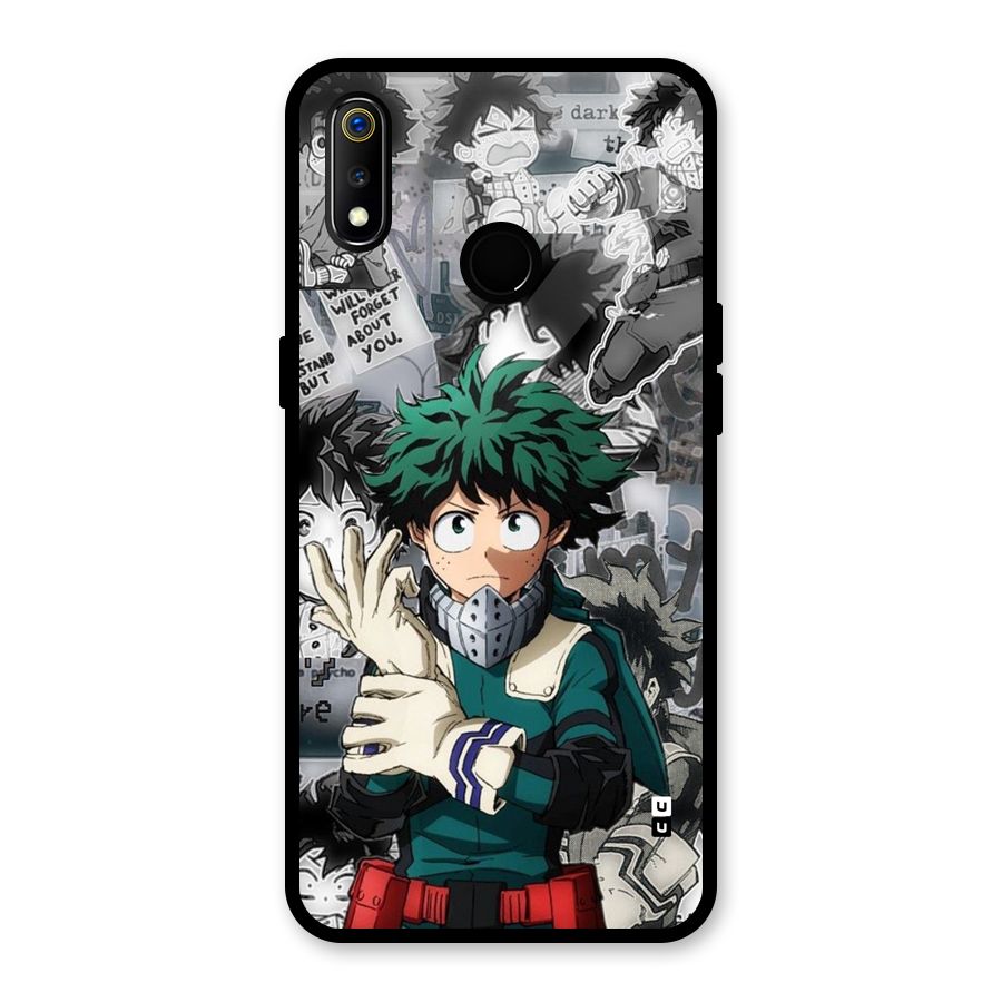 Izuku Midoriya Glass Back Case for Realme 3
