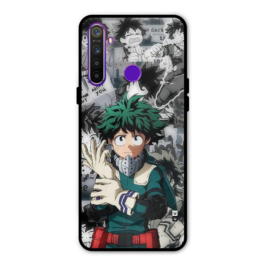Izuku Midoriya Glass Back Case for Realme 5s