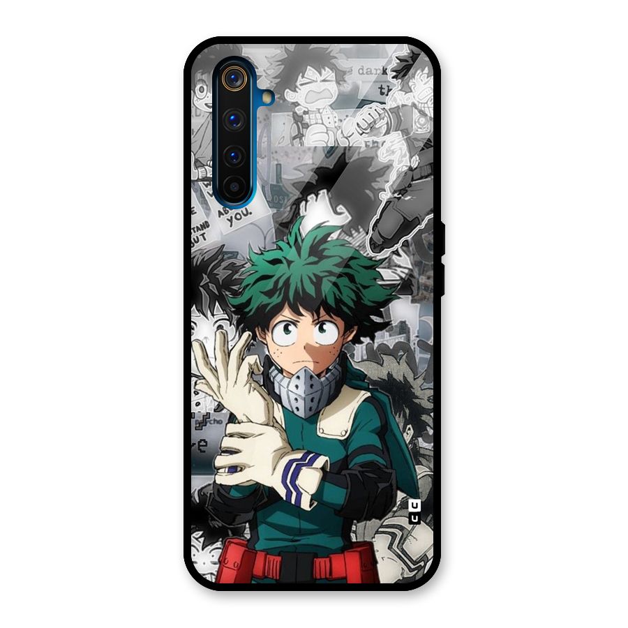 Izuku Midoriya Glass Back Case for Realme 6 Pro