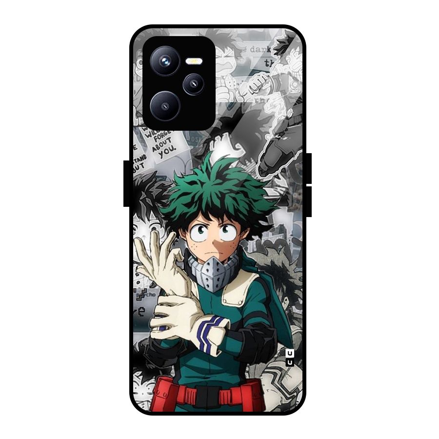 Izuku Midoriya Glass Back Case for Realme C35