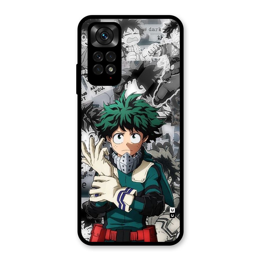 Izuku Midoriya Glass Back Case for Redmi Note 11S