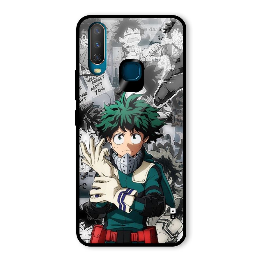 Izuku Midoriya Glass Back Case for Vivo U10