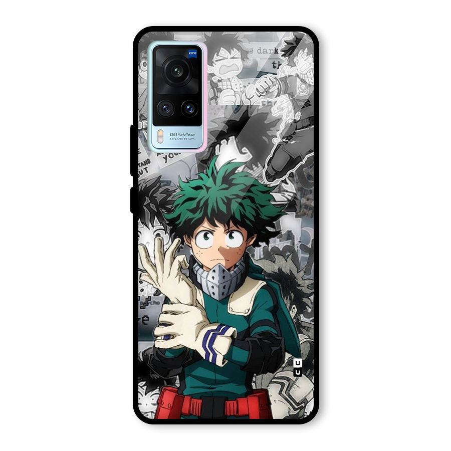 Izuku Midoriya Glass Back Case for Vivo X60