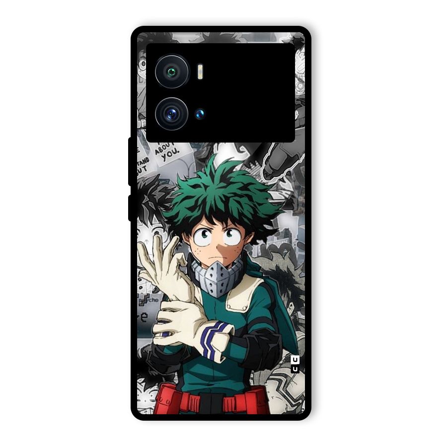 Izuku Midoriya Glass Back Case for Vivo iQOO 9 Pro