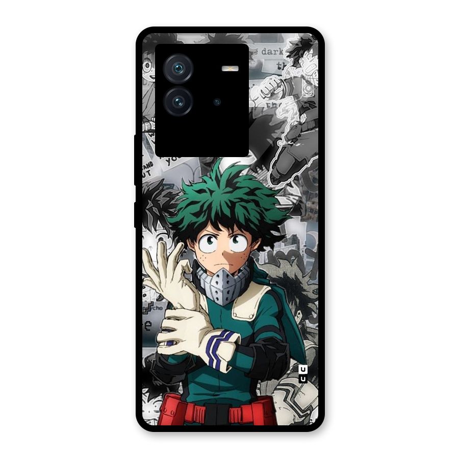 Izuku Midoriya Glass Back Case for Vivo iQOO Neo 6 5G
