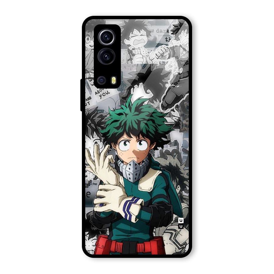 Izuku Midoriya Glass Back Case for Vivo iQOO Z3