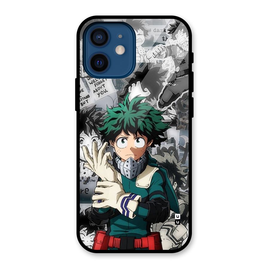 Izuku Midoriya Glass Back Case for iPhone 12 Mini