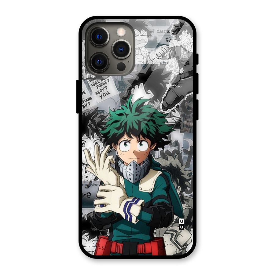 Izuku Midoriya Glass Back Case for iPhone 12 Pro Max