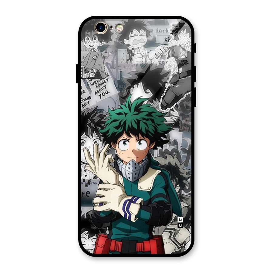 Izuku Midoriya Glass Back Case for iPhone 6 6S