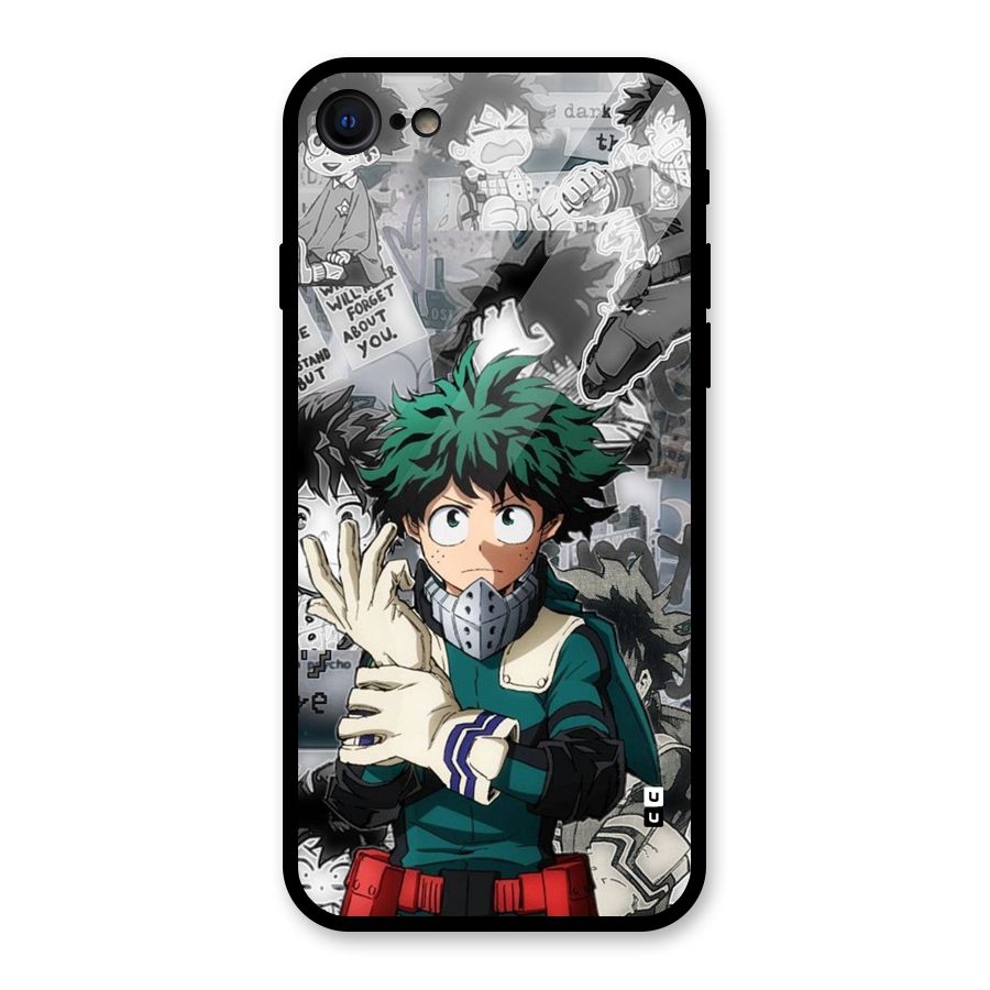 Izuku Midoriya Glass Back Case for iPhone 7