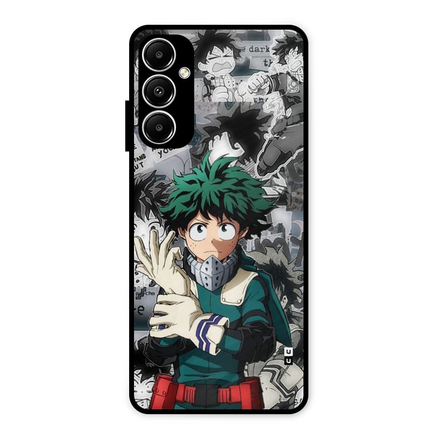Izuku Midoriya Metal Back Case for Galaxy A05s