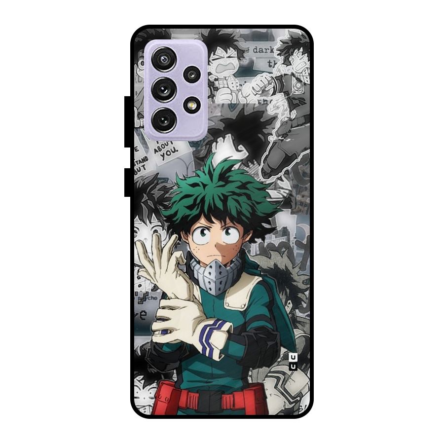 Izuku Midoriya Metal Back Case for Galaxy A72