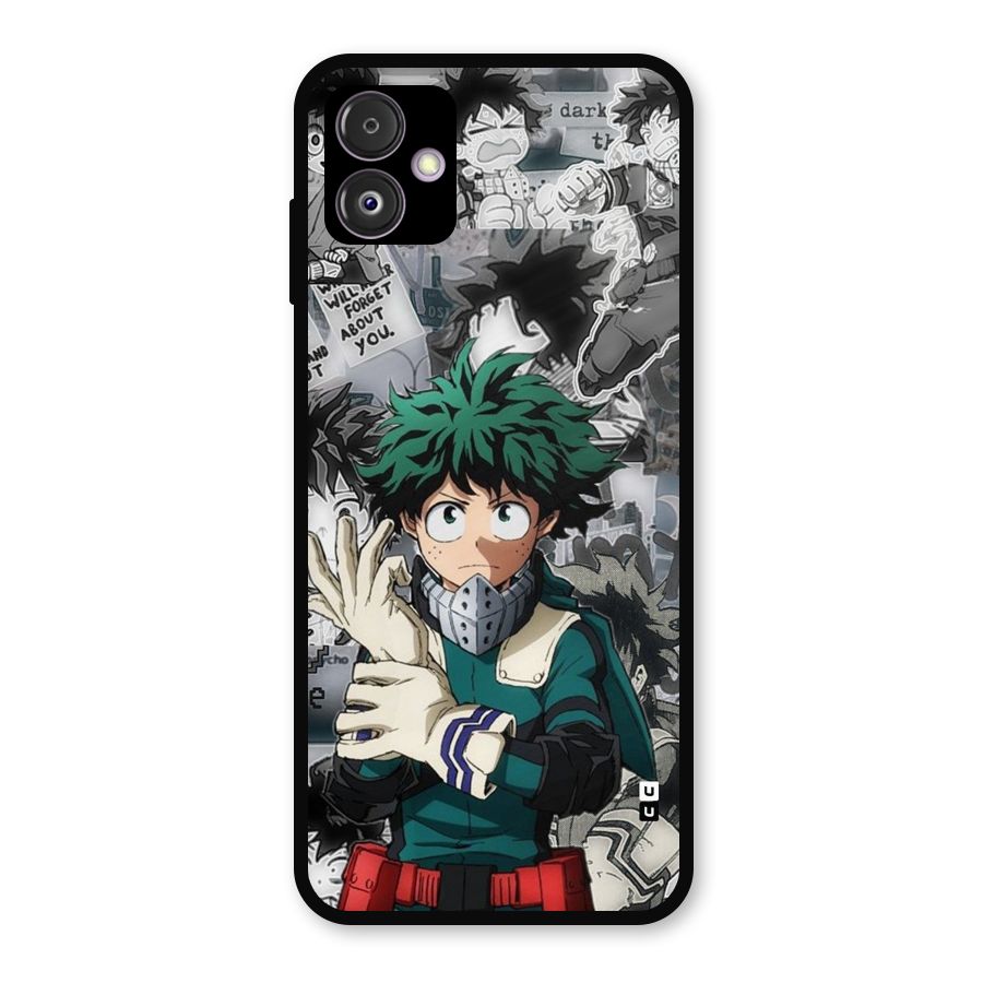 Izuku Midoriya Metal Back Case for Galaxy F14