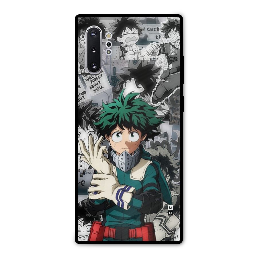 Izuku Midoriya Metal Back Case for Galaxy Note 10 Plus