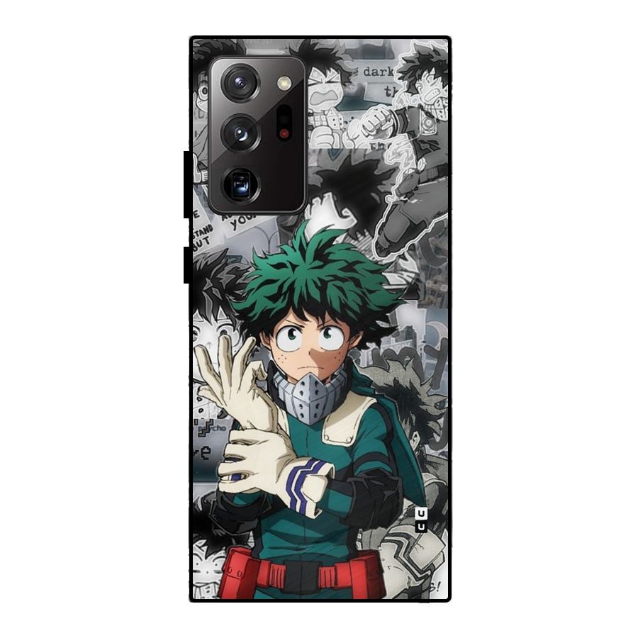 Izuku Midoriya Metal Back Case for Galaxy Note 20 Ultra 5G
