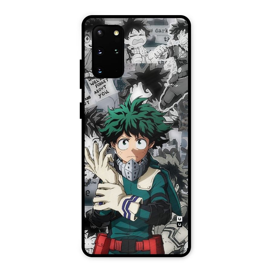 Izuku Midoriya Metal Back Case for Galaxy S20 Plus