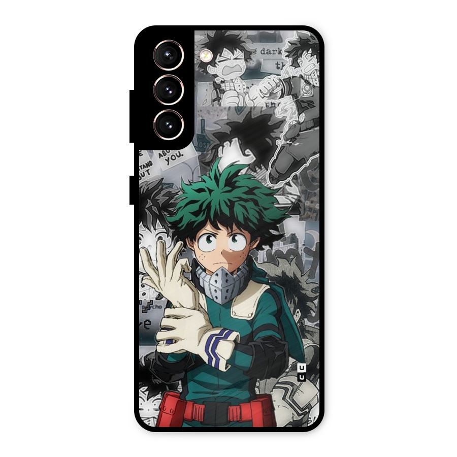 Izuku Midoriya Metal Back Case for Galaxy S21 5G
